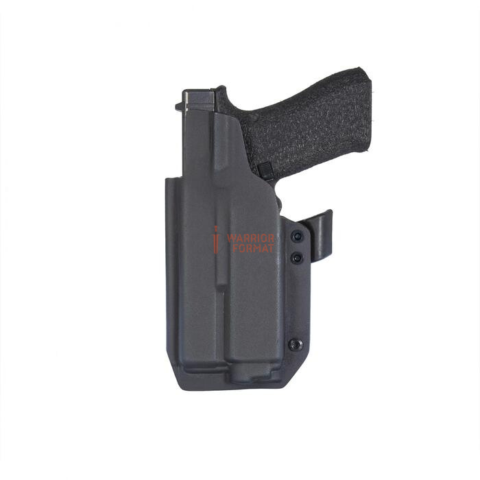 Кобура для Glock 17 с фонарем Зенит мини клещ скрытая