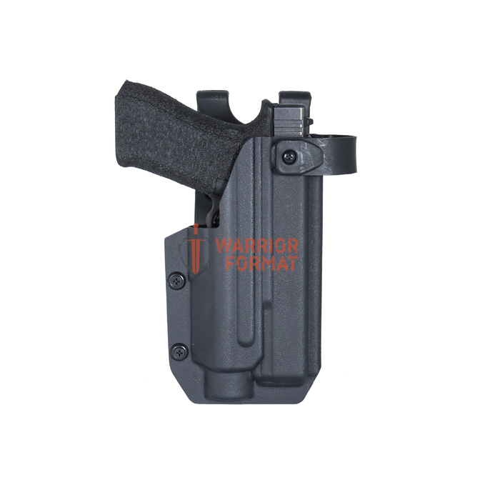 Кобура Тактика для Glock 17 с фонарем Streamlight TLR-2 на платформе с мельницей или на Салазках